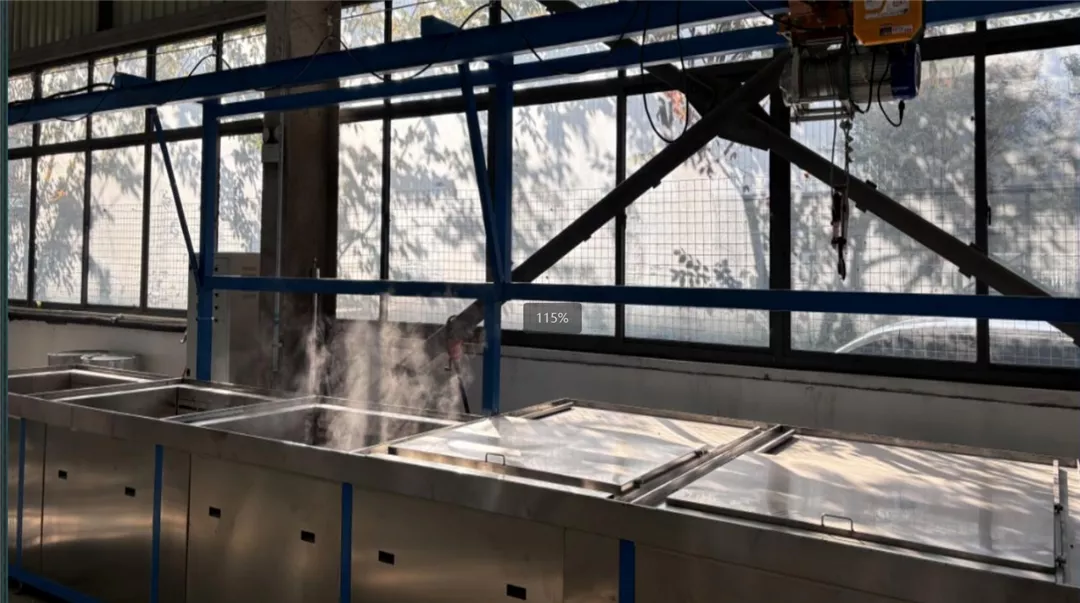 Ultrasonic Cleaning Line